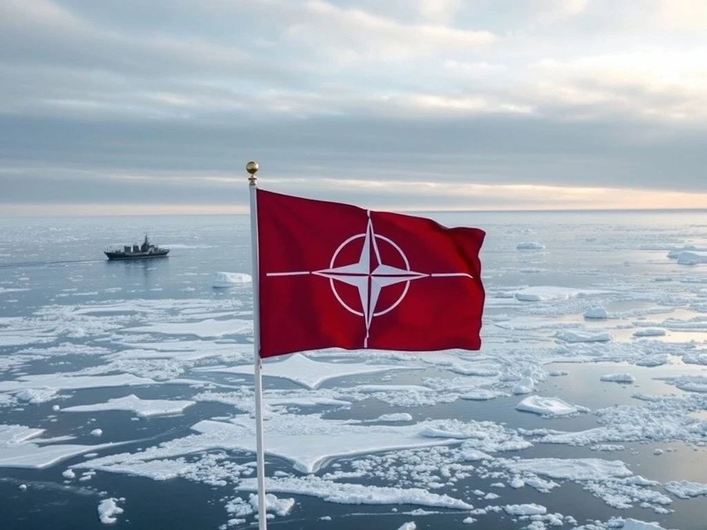 NATO Arctic security strategy to counter Russian and Chinese military and economic influence in the polar region