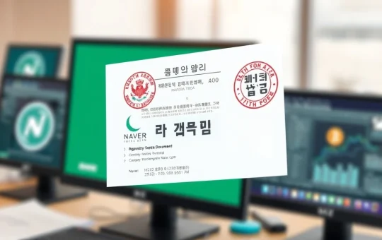 South Korea's Naver enforces strict regulations against unregistered crypto firm promotions under financial laws