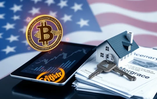 Newrez crypto mortgage policy integrating Bitcoin and real estate for home loan approval
