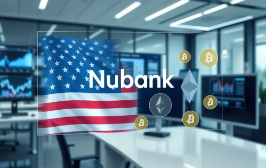Nubank receives US regulatory approval to operate as a national bank and offer crypto services.