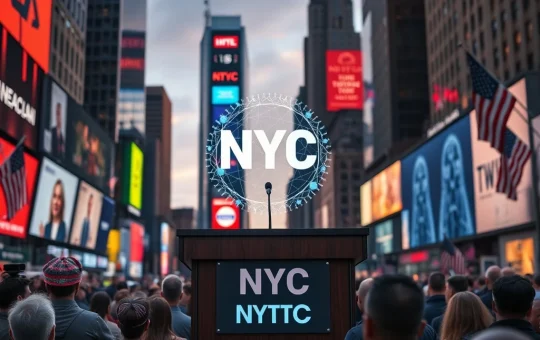 Former NYC Mayor Eric Adams announces NYC Token endorsement to fund social initiatives and blockchain education.