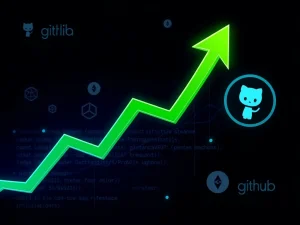 NYM cryptocurrency price analysis showing GitHub development activity correlation and key resistance levels for 2026