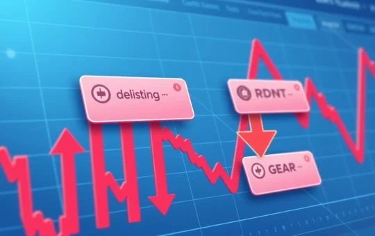 OKX cryptocurrency exchange delisting tokens ULTI and RDNT from its trading platform in 2025.