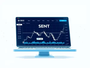 OKX exchange listing SENT/USDT trading pair for cryptocurrency spot trading