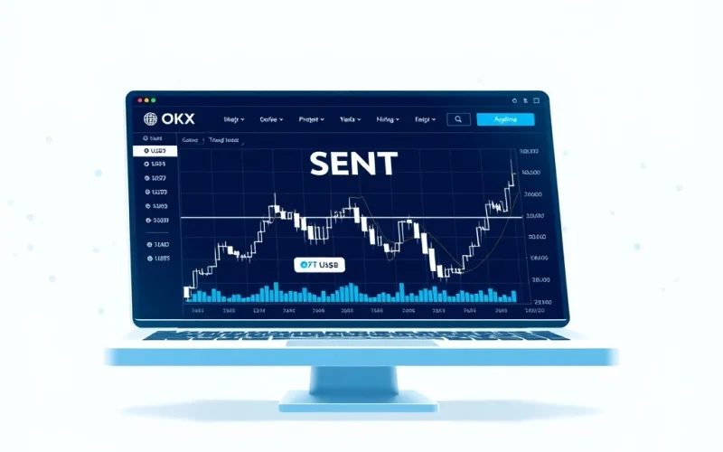 OKX exchange listing SENT/USDT trading pair for cryptocurrency spot trading