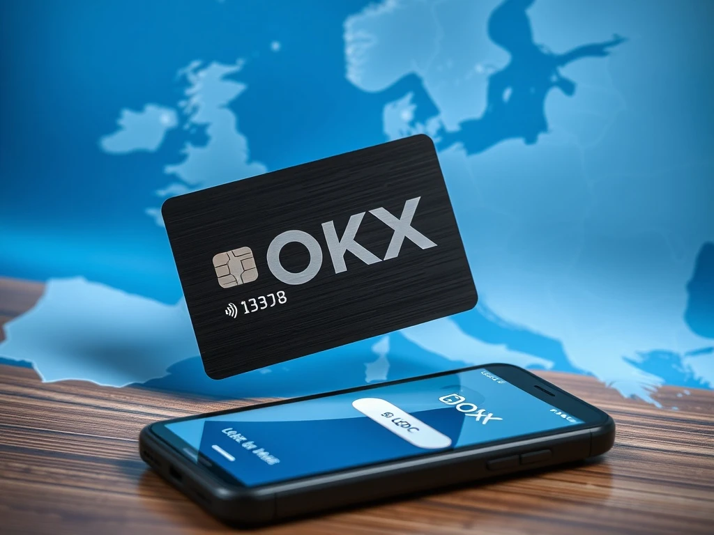 OKX stablecoin payment card for Europe enabling Mastercard transactions with digital currencies.