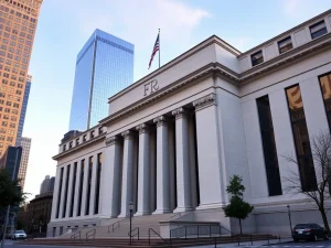 Philadelphia Federal Reserve building representing potential 2026 interest rate cut decision