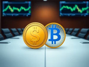 PNC Bank CEO Bill Demchak argues stablecoins must choose between investment or payment functions amid regulatory debate