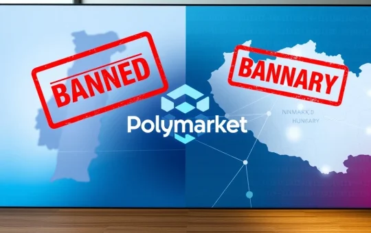 Polymarket banned in Portugal and Hungary as regulators classify prediction markets as illegal gambling operations