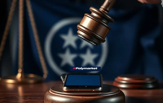 Legal conflict between Polymarket and Tennessee regulators over gambling violations and predictive markets