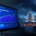 Polymarket Shutdown Fears Explode: Predictive Markets Signal 77% Chance of US Government Crisis