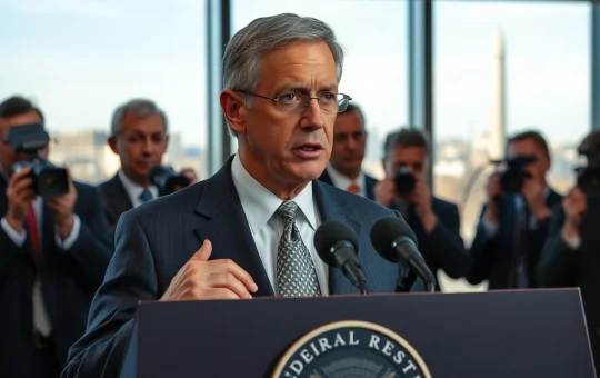 Jerome Powell Federal Reserve governor decision announcement at press conference