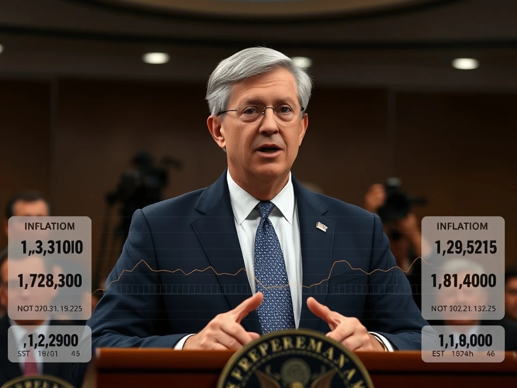 Jerome Powell discusses inflation target and Federal Reserve monetary policy outlook for 2025.