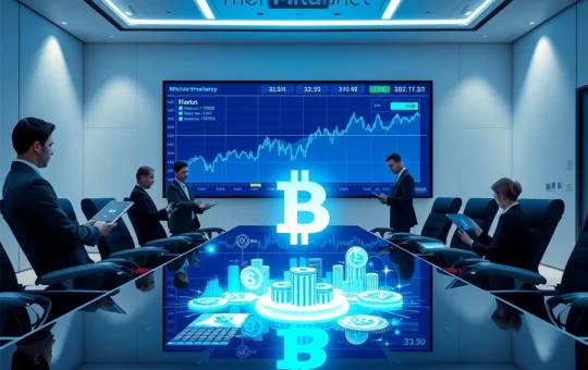 Corporate Bitcoin treasury growth showing integration of digital assets into traditional finance strategies