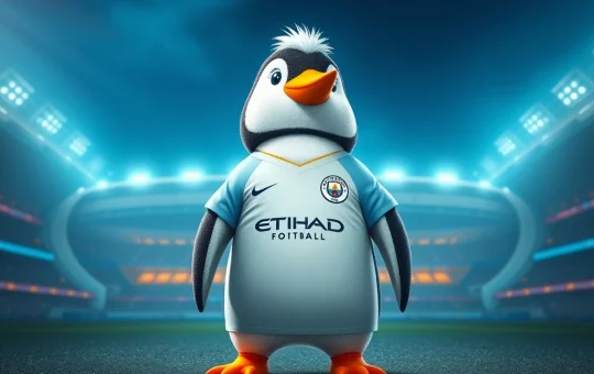 Pudgy Penguins and Manchester City partnership announcement for exclusive NFT merchandise collaboration