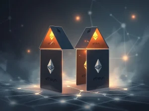 Analysis of restaking risks showing how Ethereum collateral creates fragile financial structures in DeFi