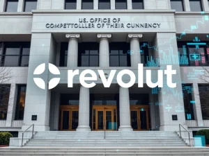 Revolut's strategic pivot to secure a US bank license for cryptocurrency and financial expansion.