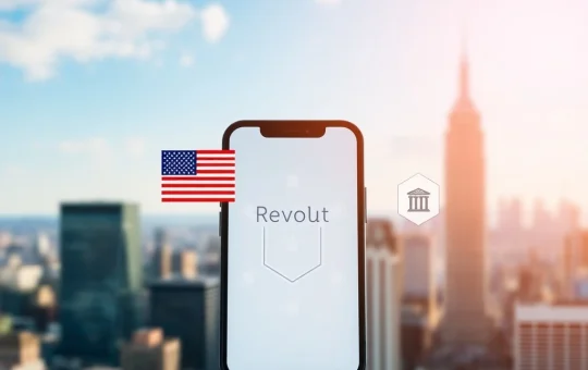 Revolut applies for a US banking license to expand its global fintech and crypto services.