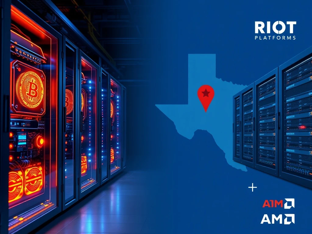 Riot Platforms strategic shift from Bitcoin mining to AI data center infrastructure in Texas