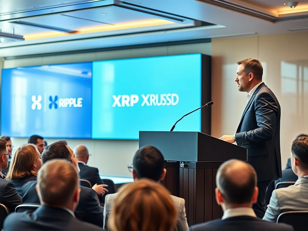Ripple CEO Brad Garlinghouse presents 2025 strategic vision for XRP cryptocurrency and RLUSD stablecoin growth