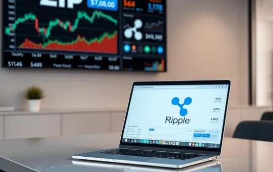 Ripple's XRP sales strategy analysis showing token distribution and market impact data visualization