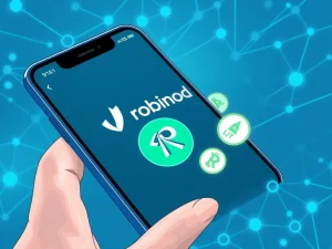 Robinhood app interface listing spot LIT cryptocurrency for trading accessibility