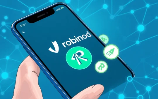 Robinhood app interface listing spot LIT cryptocurrency for trading accessibility