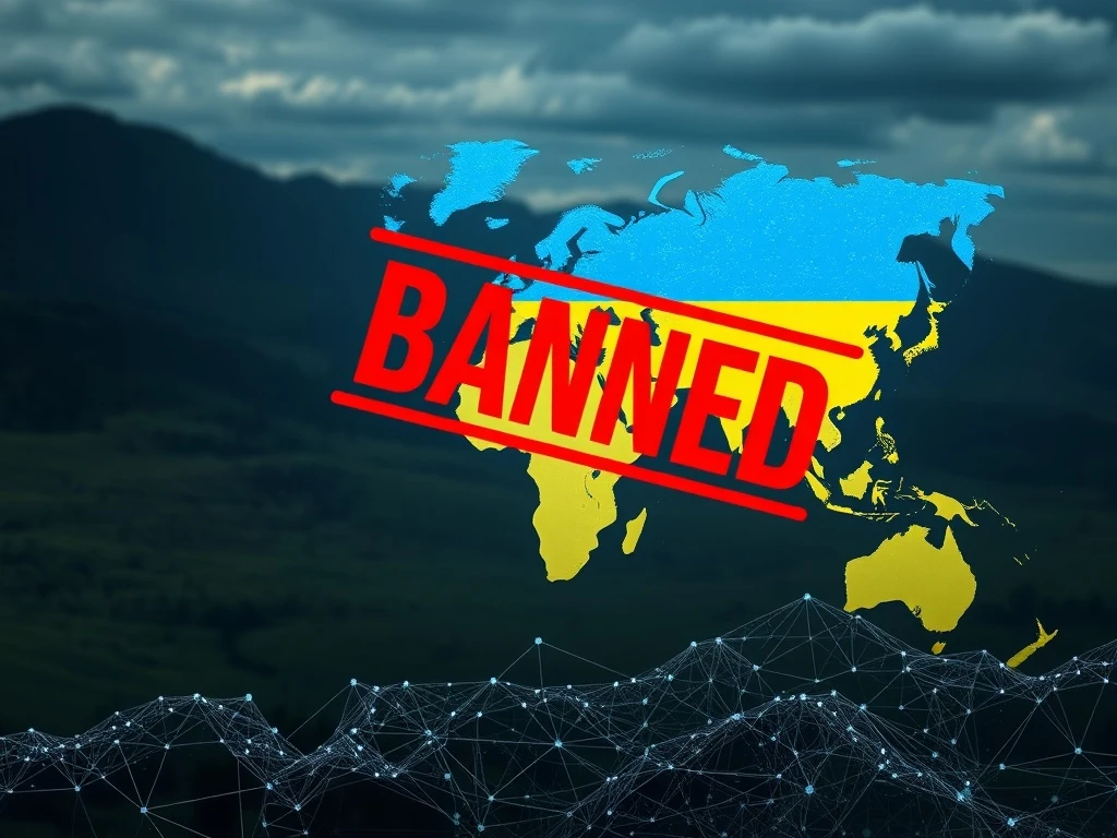 Russia bans WhiteBIT cryptocurrency exchange for supporting Ukraine military with financial aid.
