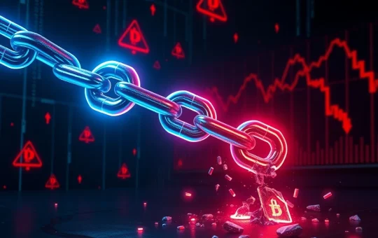 Saga blockchain security breach causing chainlet isolation and financial disruption in cryptocurrency network