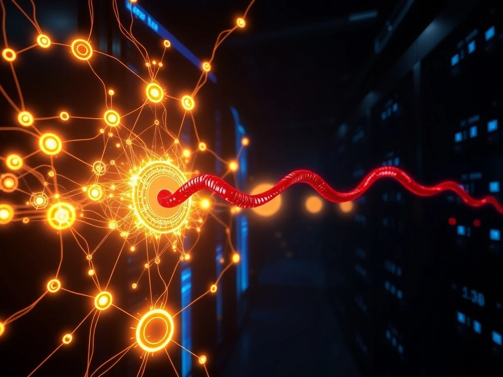 Visualization of the Saga protocol security breach and $7 million exploit on its blockchain network.