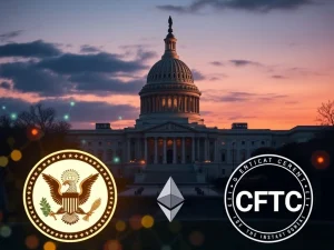 SEC and CFTC joint crypto event signifies major US regulatory cooperation on digital assets.