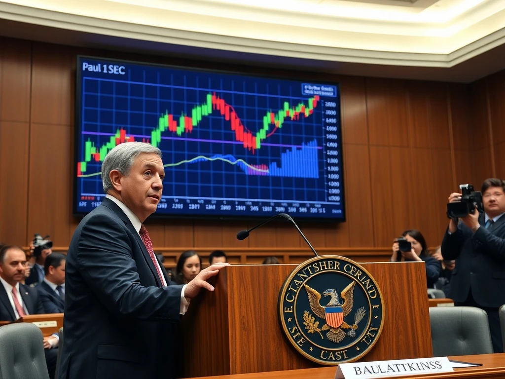 SEC Chair Paul Atkins announces crucial cryptocurrency regulation developments