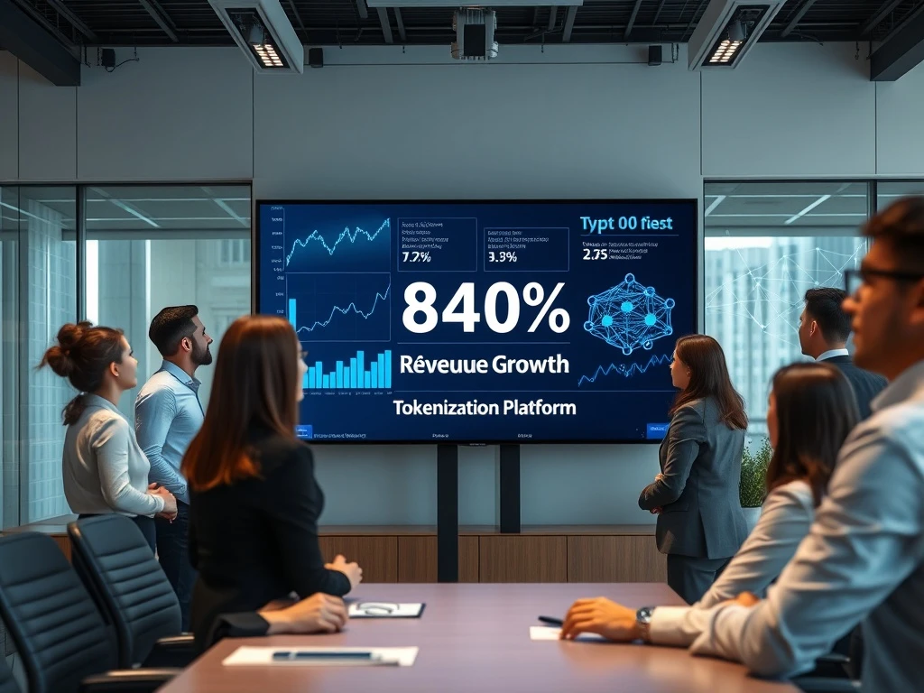 Securitize tokenization platform achieves 840% revenue growth ahead of Cantor Fitzgerald SPAC merger