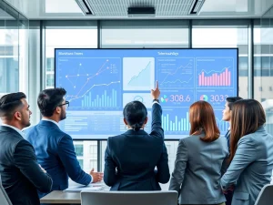 Securitize leadership team strategizing on digital asset tokenization and issuer growth.