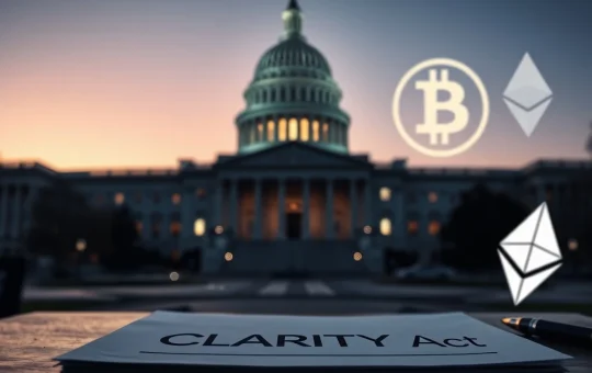 US Senate crypto bill delay impacts CLARITY Act markup timeline for cryptocurrency regulation