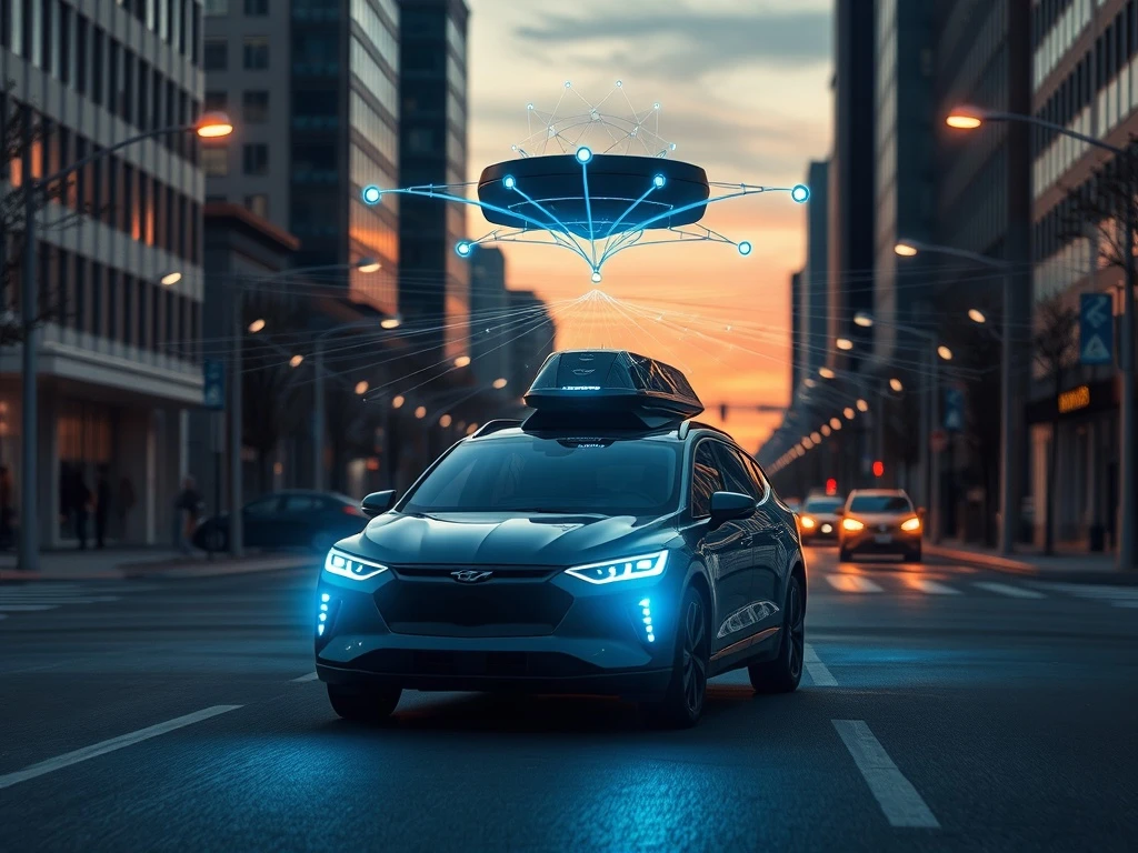 Solana DePIN technology enabling decentralized data collection for autonomous vehicle AI systems