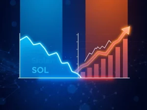 Analysis of Solana price drop versus bullish on-chain metrics and whale accumulation data.