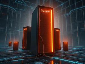 Illustration of Solana network decentralization crisis as small validator nodes go offline.