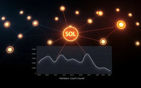 Solana network validator exodus threatening SOL price stability and blockchain fundamentals.