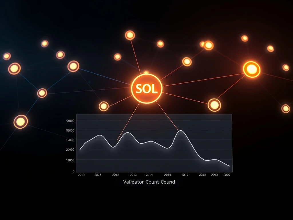 Solana network validator exodus threatening SOL price stability and blockchain fundamentals.