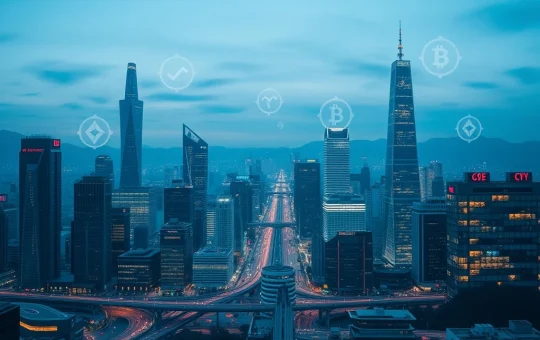 South Korea reviews ending exclusive crypto exchange banking rule to boost market competition.