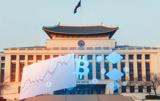 South Korea crypto regulation debate between ruling party and Financial Services Commission over exchange ownership limits