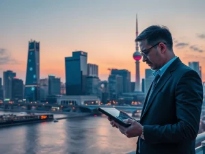 South Korea crypto regulations overhaul with Seoul financial district representing market liberalization