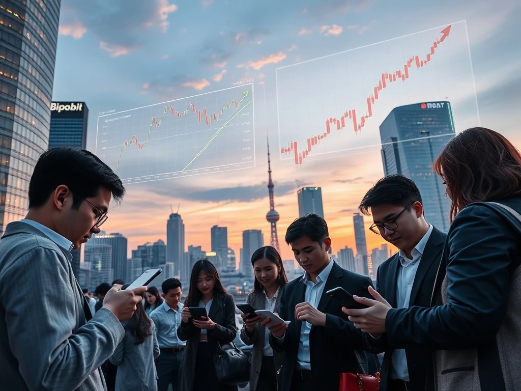 South Korean crypto traders adoption surge with exchange growth and regulatory developments in Seoul financial district