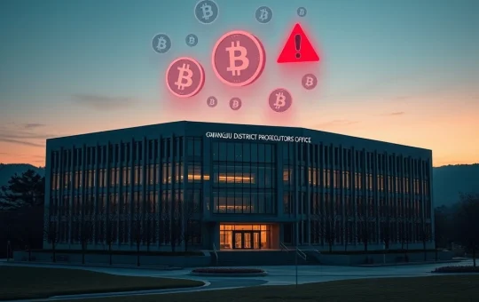 South Korean prosecutors investigate a major 40 billion won seized Bitcoin loss after a phishing attack.