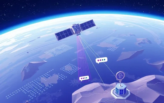 SpaceCoin and Midnight partnership enables satellite-based private messaging using blockchain technology