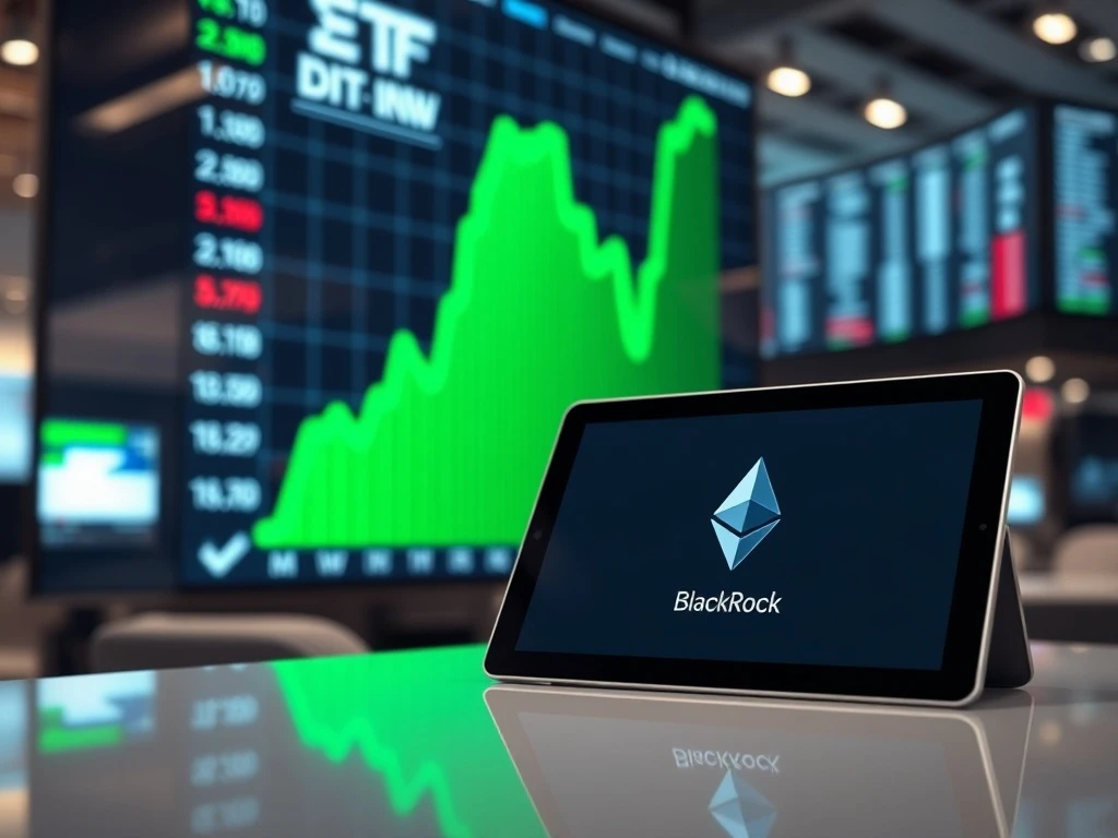 BlackRock's spot Ethereum ETF leads a $28 million daily inflow surge for U.S. crypto funds.