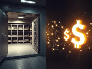 Stablecoin adoption draining deposits from traditional US bank vaults into digital cryptocurrency systems