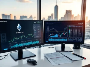 Standard Chartered's 2025 Ethereum price prediction analysis showing institutional crypto adoption