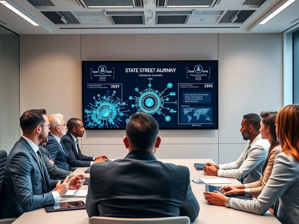 State Street institutional crypto tokenization platform for digital asset custody and blockchain banking services